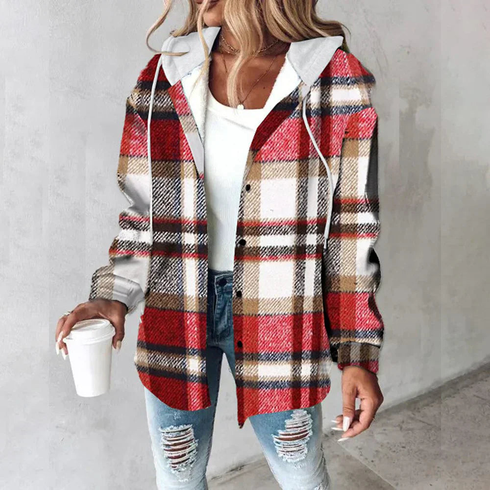 Mia - Lined plaid Jacket