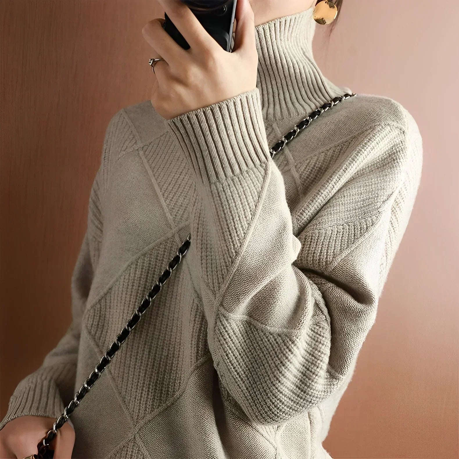 Amalia - Soft Knitted Turtleneck