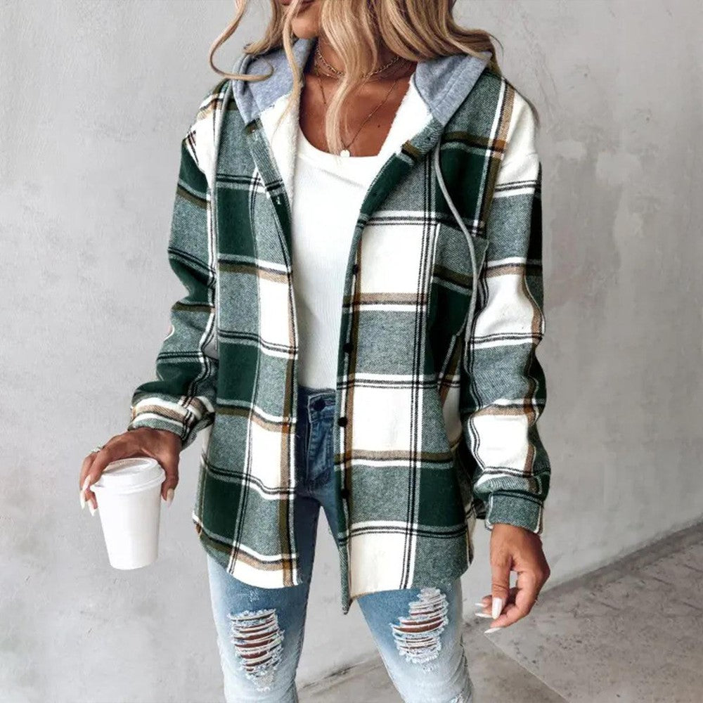 Mia - Lined plaid Jacket