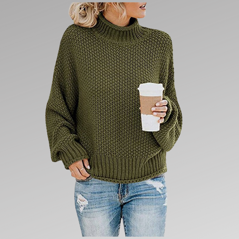 Calista™ - Mock-Neck Sweater