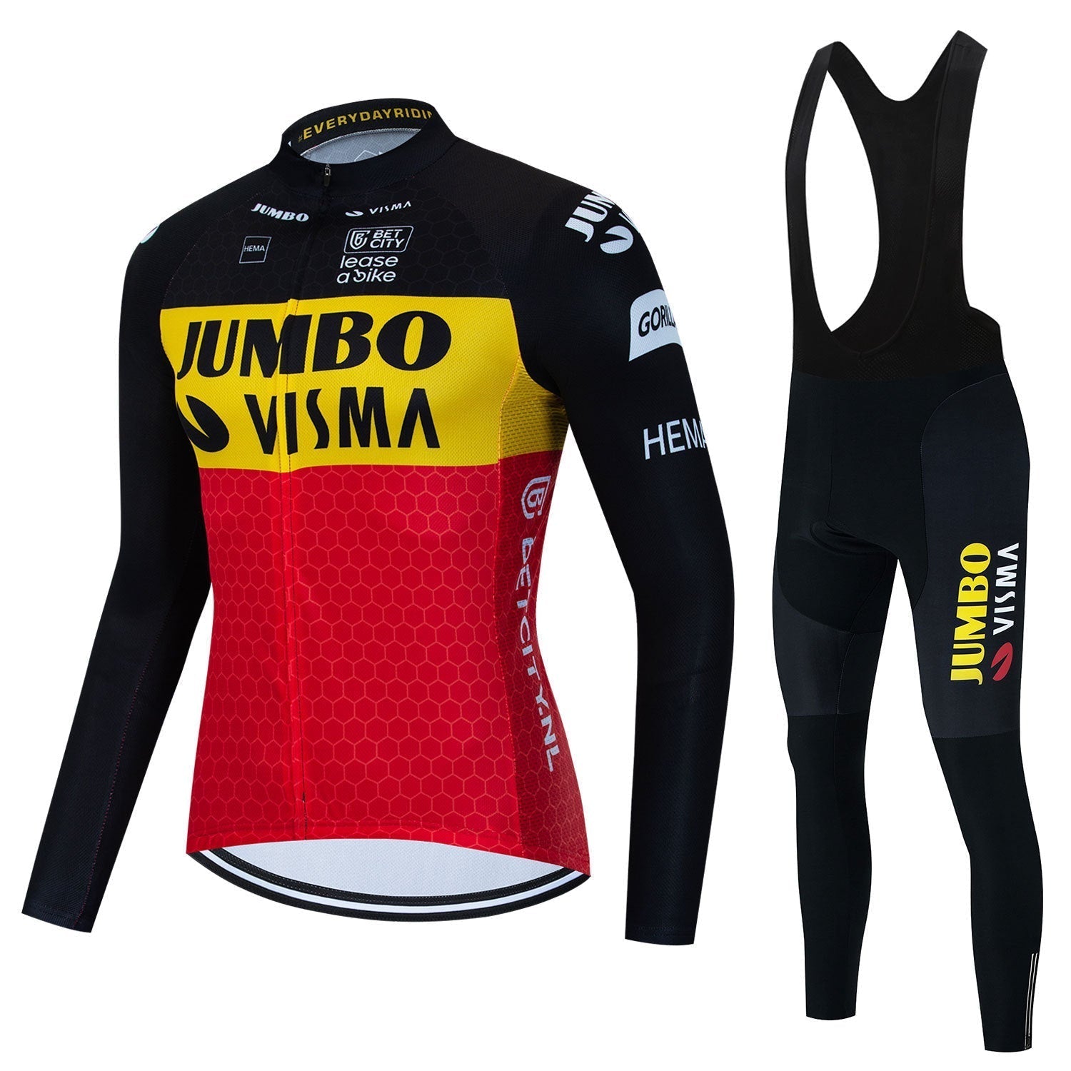 Jumbo Visma - Long-sleeved professional cycling venture