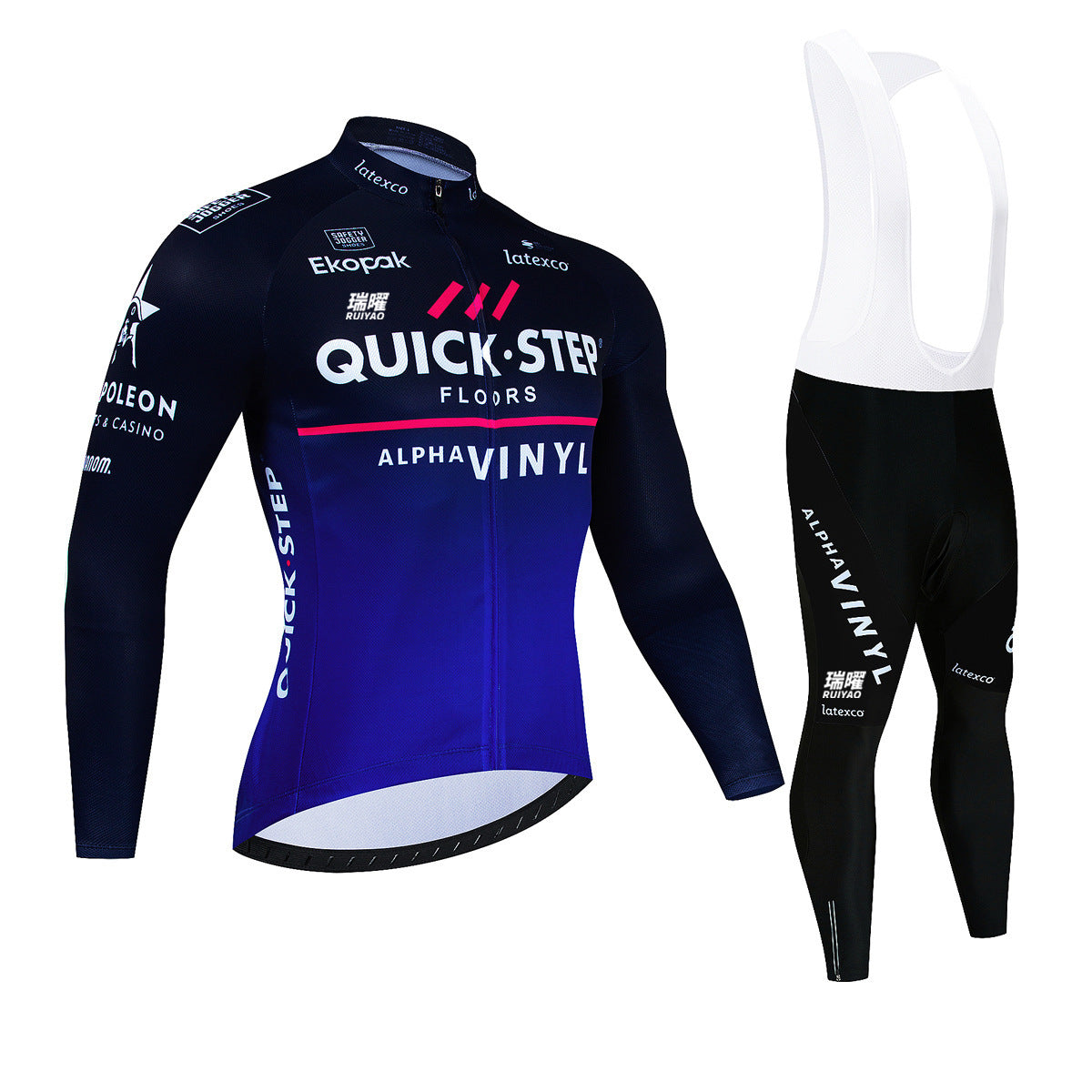 Quick step - Long sleeve pro cycling kit