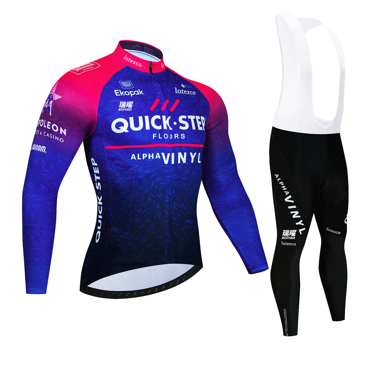 Quick step - Long sleeve pro cycling kit