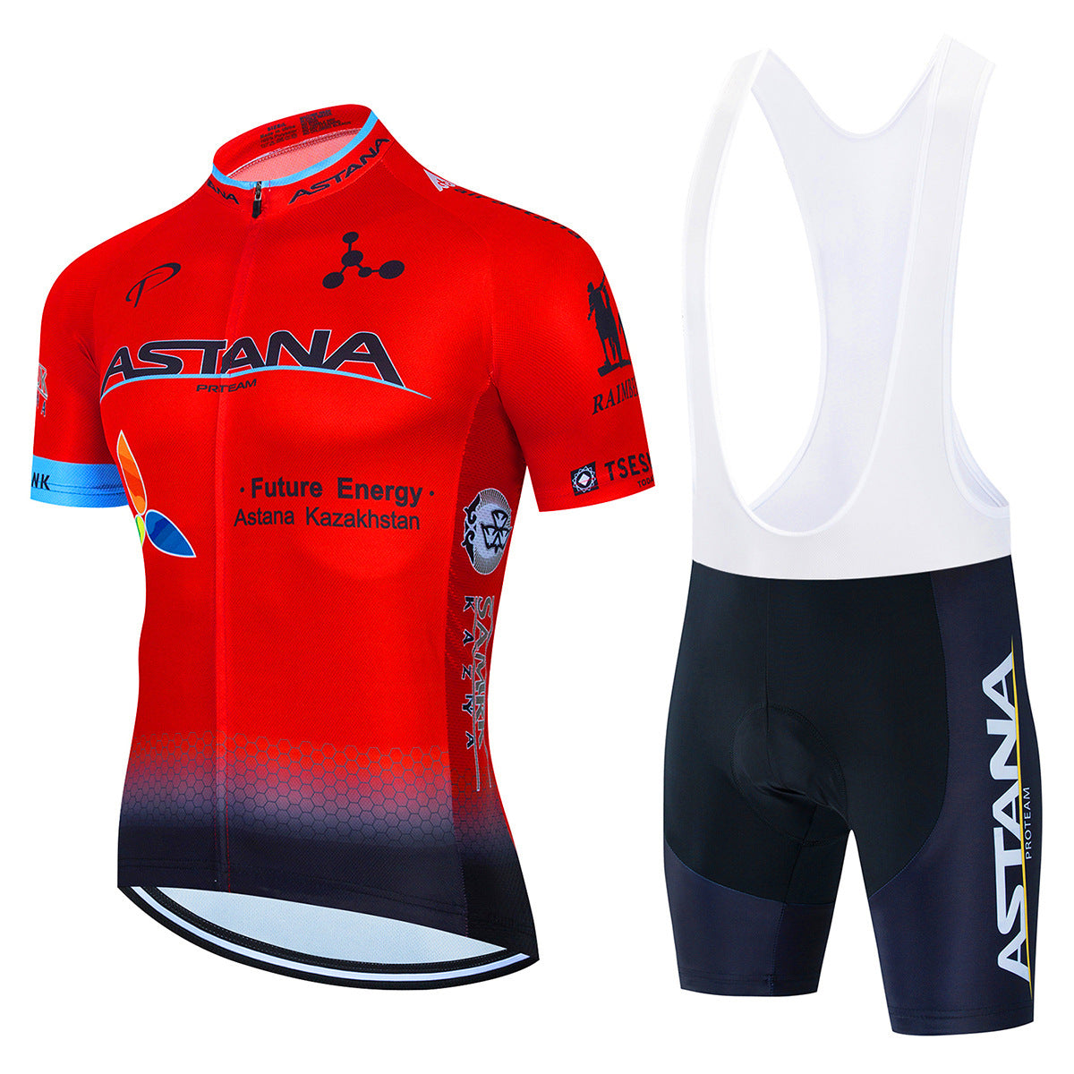 Astana - Kit for professional cyclists