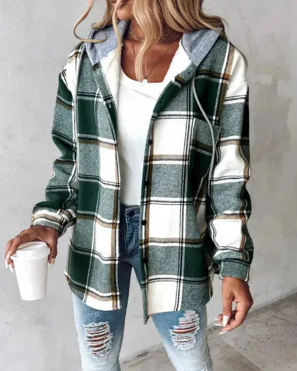 Mia - Lined plaid Jacket