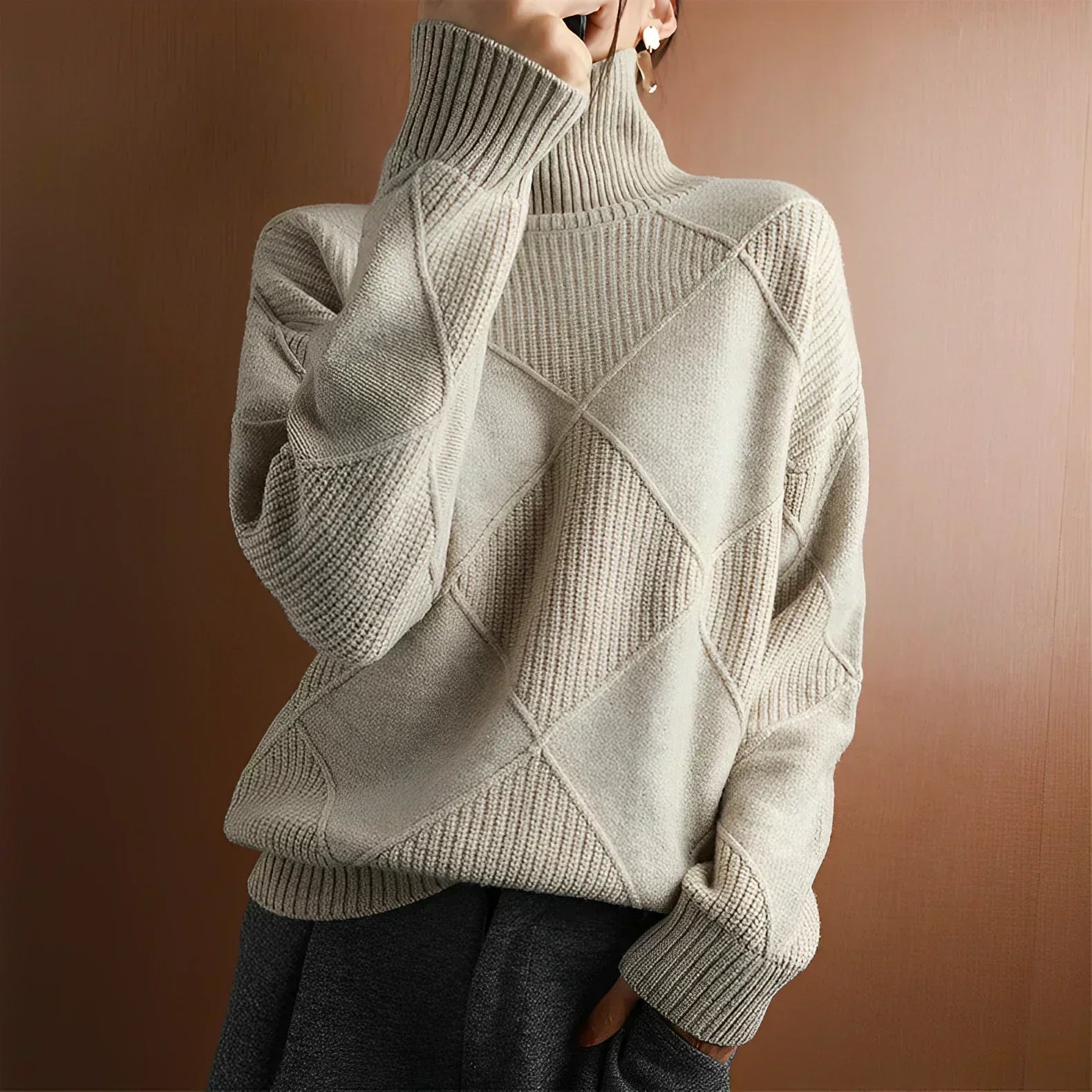 Amalia - Soft Knitted Turtleneck